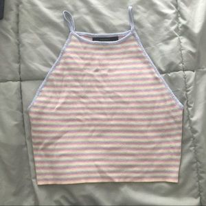 Pastel Rainbow Forever 21 Tank